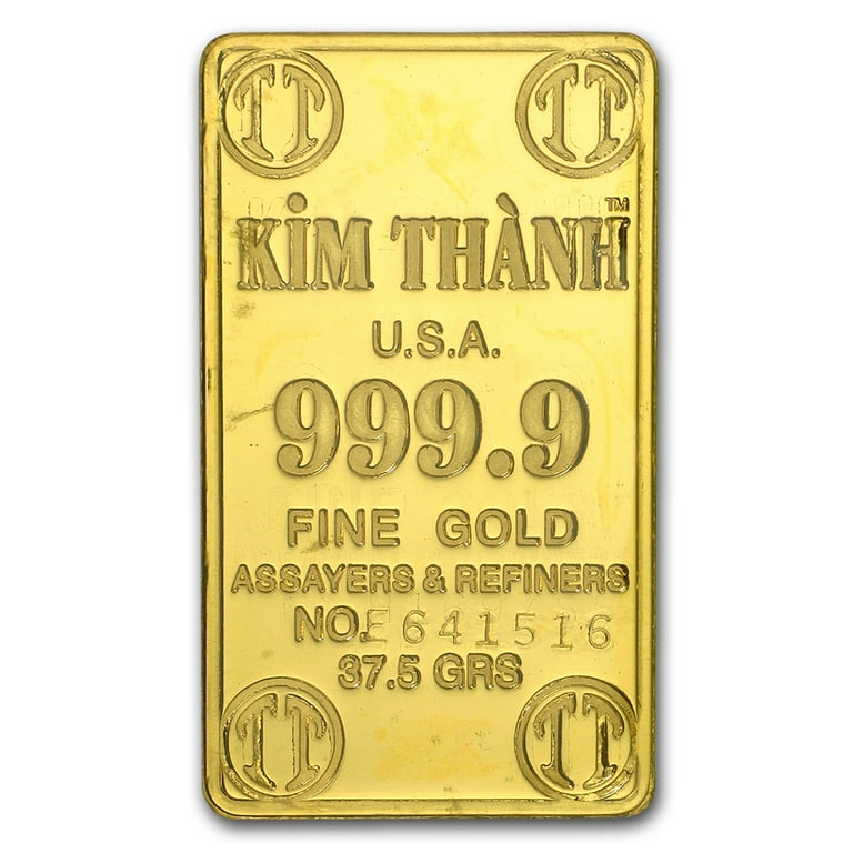 Vietnamese Origin Gold Bar, Kim - Thành, Precious Metals, 1.2057