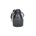 thumbnail image 4 of 24 HOUR COMFORT Donna Wide Width Comfort Shoe For Work and Casual Attire BLACK 5.5, 4 of 7