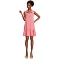 thumbnail image 4 of Time and Tru Women's Sleeveless Shirt Dress, Sizes XS-XXXL, 4 of 5