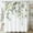 Sage Green, variant on Eucalyptus Plant Shower Curtain, Floral Fabric Shower Curtain Set with 12 Plastic Hooks, Water Resistant, Watercolor Leaves Botanical Natural Shower Curtains for Bathroom, 72x72, Sage Green