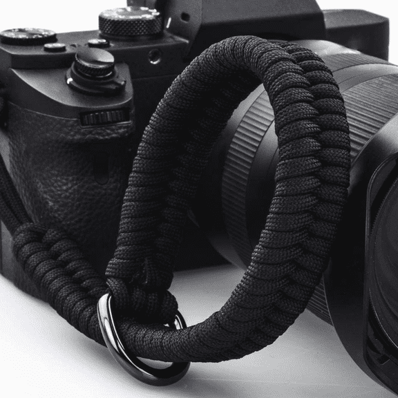 LALACE Lightweight Nylon Modern Hand Grip Straps DSLR Mirrorless Camera, Black