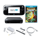 thumbnail image 1 of Nintendo Wii U Console 32GB Black with GamePad & Rayman Legends Game (Refurbished), 1 of 5