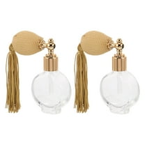 Phenofice Vintage Glass Empty Bottle Perfume Bottle Multi 2Pcs