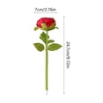 thumbnail image 2 of Flower Pen Bouquet, Artificial Ballpoint Pen for Desk Decoration, Cute Writing Acc Ories for Journ Ng Workspace Home Decor, Red, by IHXORA, 2 of 7