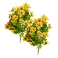 thumbnail image 2 of Fake Flowers Magnolia Bouquet Maintenance Free No Fade for Garden Decor - Multicolor, 2 of 9