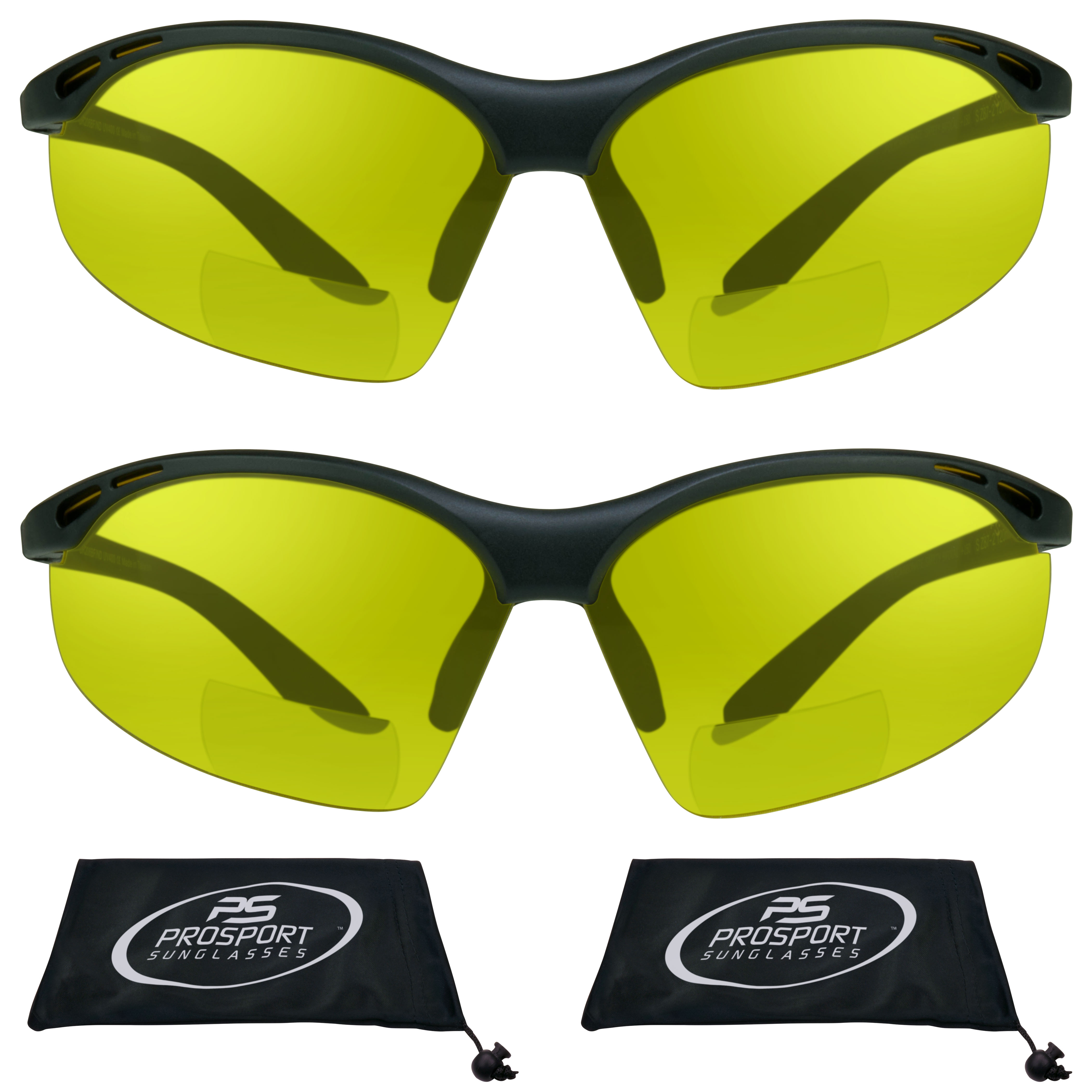 proSPORT Bifocal sunglass Safety Reader Z87 Wrap Around No Slip Grip - image 1 of 6