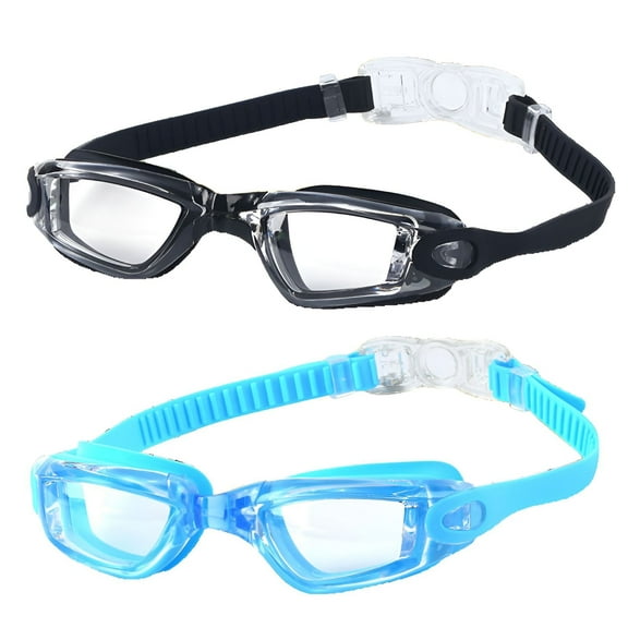 BESTSKY 2Pcs Goggles for Kids 6-14,Cp Anti-Fog Clip on Goggles Kids,Toddler Goggles 4 Years Old