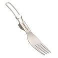 thumbnail image 2 of Tenedor Lixada Titanium plegable tenedor ultraligero al aire libre cena portátil fruta tenedor cubie Lixada Tenedor, 2 of 7
