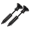 thumbnail image 5 of SmartBy 1 Pair Punk Gothic Fashion Unisex Stainless Steel Screw Stud Earrings Jewelry, 5 of 7