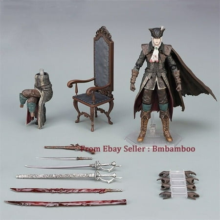 1/7 Figma 536 DX Bloodborne Curse Maria Action Figure 6" Old Hunter Deluxe PVC