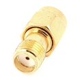 thumbnail image 2 of Conector acoplador coaxial hembra a hembra RP-SMA a SMA, 2 of 2