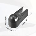 thumbnail image 6 of Car Rear Windshield Wiper Arm Cover Cap for Mercedes-Benz A150 A160 A170 A180 A200 W169 2004-2012 Black, 6 of 6