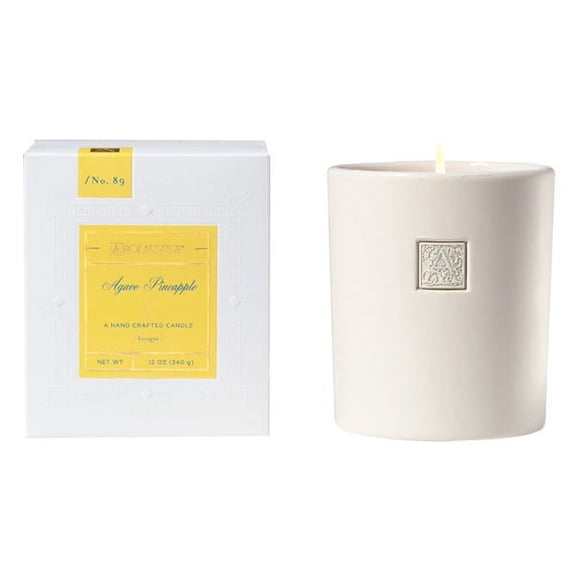 Aromatique Agave Pineapple Ceramic Candle 12oz