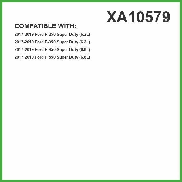 ECOGARD XA10579 Premium Engine Air Filter Fits 2017-2019 Ford F-250 Super Duty, F-350 Super Duty, F-550 Super Duty, F-450 Super Duty
