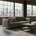 thumbnail image 5 of Michael Amini Uptown Downtown Robo Oblong Throw Pillow Natural/Firefly Set of 2, 5 of 10