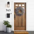 thumbnail image 3 of Corona artificial, corona falsas, puerta dentera, , corona de puerta, colgante de verano, decoración de ventana de boda Baoblaze corona de puerta, 3 of 8