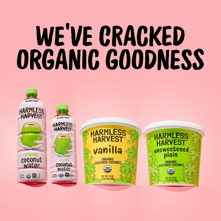 Harmless Harvest Organic Coconut Yogurt, Dairy Free, Vanilla
