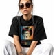 thumbnail image 3 of Funny Text Women's T-Shirts Graphic Tees Cute Cartoon Crewneck Short Sleeve Summer Women's Tops, 3 of 6