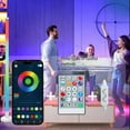 thumbnail image 2 of Nueva Lámpara de Pie de Esquina, Lámpara de Esquina LED RGB con 16 Millones de Colores y Más de 200 Escenas, para Sala de Estar y Sala de Juegos., 2 of 9
