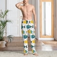 thumbnail image 4 of Mens Pajama Pants Bottoms with Pockets - Funny Boats Comfy Mens Pj Pants, Soft Men Lounge Pants, 4 of 5