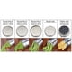 thumbnail image 2 of Advancent Prensa Manual con agarre ergonómico para Pasta, duradera, resistente al óxido, fácil operación, utensilios de cocina, herramientas para hacer Cocina y Comedor Plata 5 cabezas de molde Advancent HA024119-01, 2 of 6