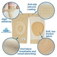 SKATING SPIRIT Gel Knee Pads (1 Pair), Cushion and Support Knee Cap for