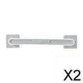 thumbnail image 1 of 2x Accesorios Multifuncionales para Toallero, Toallero de Mano, Soporte de Papel , Ganchos Colgantes, Colgador de Una Sola Capa para Pared de Armario 2 piezas, 1 of 10