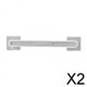 thumbnail image 1 of 2x Accesorios Multifuncionales para Toallero, Toallero de Mano, Soporte de Papel , Ganchos Colgantes, Colgador de Una Sola Capa para Pared de Armario 2 piezas, 1 of 10