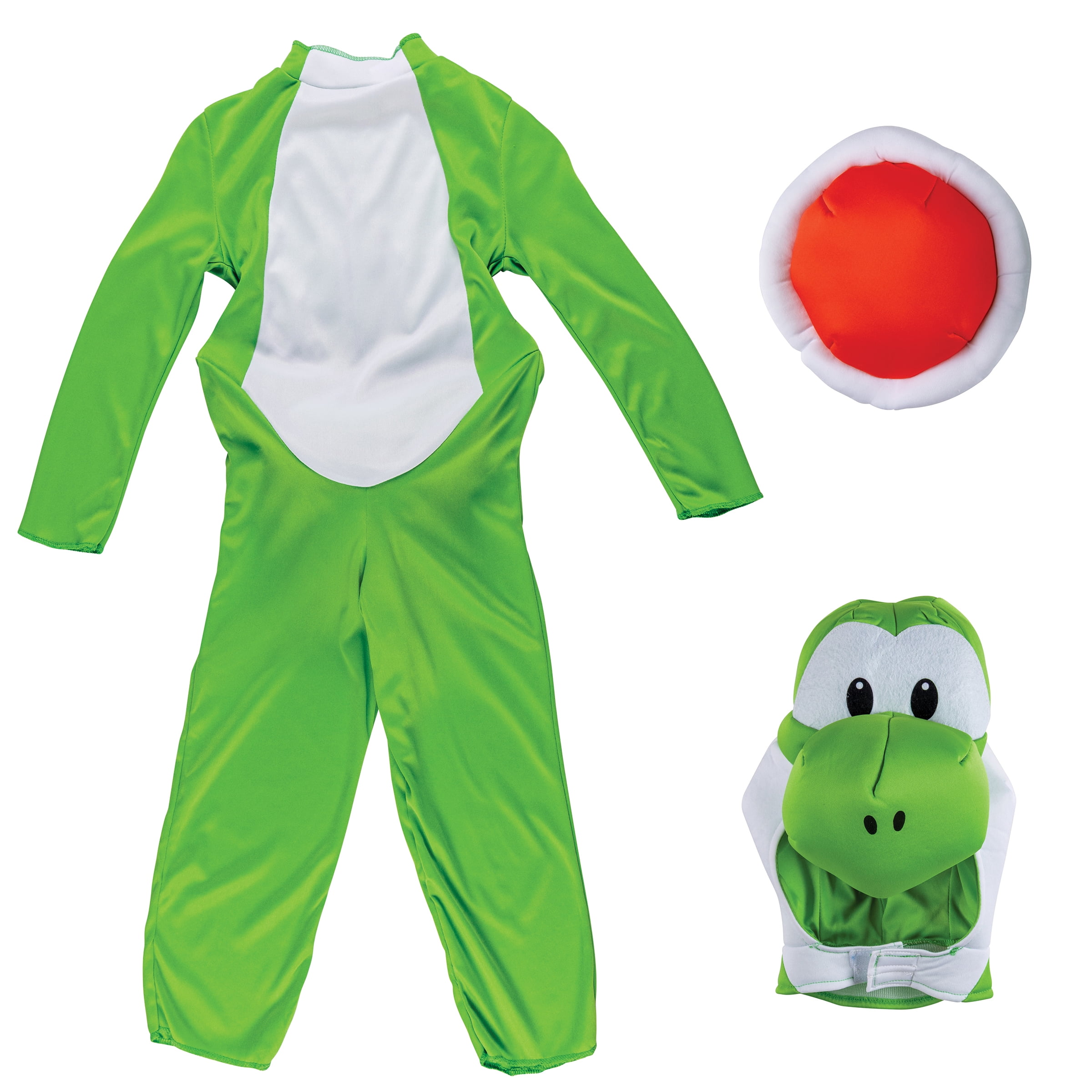 Nintendo Super Mario Bros. Yoshi Halloween Costume for Children, Toddlers Size 3T-4T, by Disguise