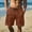 #Brown, variant on DPTALR George Stretch Cargo Shorts for Men Elastic Waist Durability and FIT 2025 Summer Cargo Pants #Khaki Big and Tall Men M