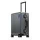 thumbnail image 1 of Carry On Luggage LEVEL 8, marco de aluminio sin cremallera de 20 pulgadas, gris, 1 of 8