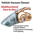 thumbnail image 1 of Handheld Vacuum Cordless,Car Vacuum Cleaner,Portable Handheld Car Vacuum Cleaner Inflator Compact And Large Suction Mini Vacuum Cleaner Inflator Mechanical, 1 of 9