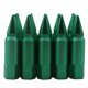 thumbnail image 1 of Verde 20 juegos M14X1mm Tuercas de afinación de sintozador extendido Ruedas de Tapa de lnta Macarena Llaves de sintonizador Tuercas Ruedas Llantas, 1 of 8