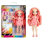 Rainbow High Pinkly Pink Fashion Doll with Outfit, Glasses & 10+ Play Accessories. Kids Gift 4-12