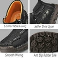 thumbnail image 6 of Secret Scope Men's Motorcycle Boots - Casual Leather Chelsea Boots with Anti-Slip Sole, Handcrafted Mid-Top Loafers (Black/Brown/Khaki), 6 of 8