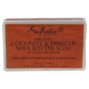 Shea Moisture Organic Coconut & Hibiscus Shea Butter Soap 3.5 oz