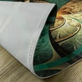 thumbnail image 5 of Ambesonne Fractal Place Mats Set of 4, Surreal Flowers Motif, Standard Size, Jade Green Orange, 5 of 6