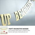 thumbnail image 4 of GAXIRE 1Ud Banner Glitter Dorado Para De Fiesta Tropical Y Fiesta En, 4 of 8