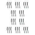 thumbnail image 3 of Injueey 3pieces Easy To Clean Gap Cleaning Clean Easy To Brush Brush Gap Cleaning Bathroom Bathroom Cleaning Brush Gap 10piezas, 3 of 6