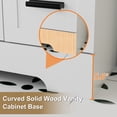thumbnail image 4 of 36" Single Bathroom Vanity with Integrated Sink Top, Water Saving Faucet, 4 of 10