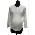 thumbnail image 3 of Times Two Henley Button Front Waffle Top, 2-Pack, 3 of 3