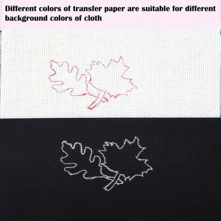 10pcs Carbon Transfer Paper Tracing Paper Carbon Graphite Copy Paper with  Embossing Styluses Stylus Dotting Tools