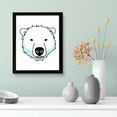 thumbnail image 2 of Designs ByLITA Polar Bear, 5 x 7 Wall Print Animals (Unframed) | Family Presents | Bedroom | Stylish Kindergarten Decor, 2 of 4