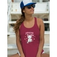 thumbnail image 2 of Love You Mom Cat N Kitten Racerback Tank Women -Image by Shutterstock, Female Large, 2 of 4