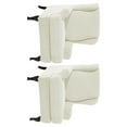 thumbnail image 2 of Youkk 2pieces Breathable Easy To Clean Chair Cover Enjoy Breath Of Fresh Air Soft white, 2 of 6