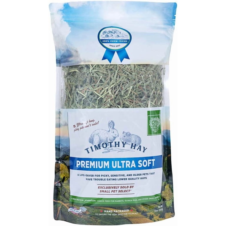 Small Pet Select Premium Ultra-Soft Timothy Hay, 15 oz photo 3