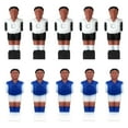 thumbnail image 3 of 10x Baby-Foot Hommes Baby-Foot Football Table Mini Poupées Figurines, 3 of 8
