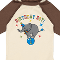 thumbnail image 4 of Inktastic Circus Elephant 1st Birthday Boy Boys Long Sleeve Baby Bodysuit, 4 of 5