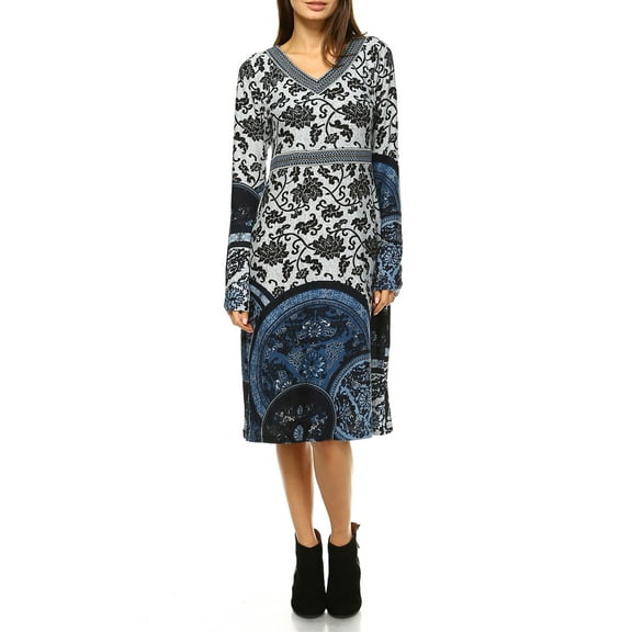 Women's Naarah Embroidered Sweater Dress