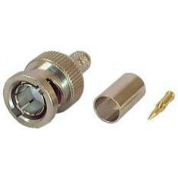 IEC BNC-RG59-75 BNC Male 75 Ohm Coax Connector for RG59